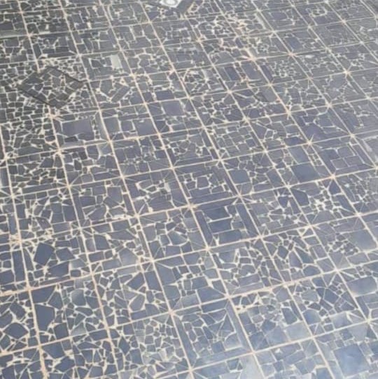 Pose de casses de granites sur cours extérieures – Image 4